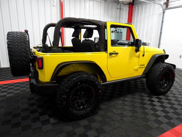 2011 Jeep Wrangler 4WD 2dr Sport hatchback Yellow - cars & trucks -... for sale in Branson West, AR – photo 4