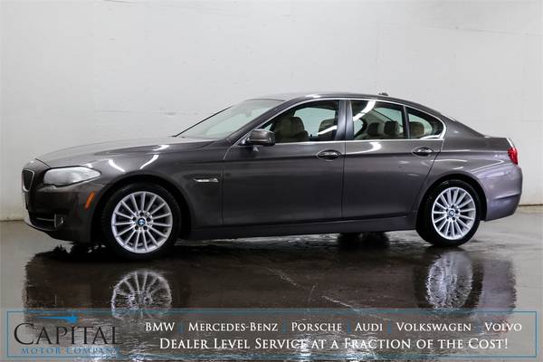 2011 BMW 535i w/Heated, Cooled Seats, Moonroof and 6-Speed Manual! for sale in Eau Claire, WI – photo 5