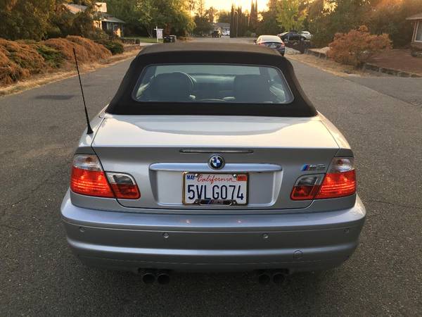 Low Miles 2003 BMW M3 E46 Metallic Silver Convertible SMG - cars &... for sale in Elverta, CA – photo 5