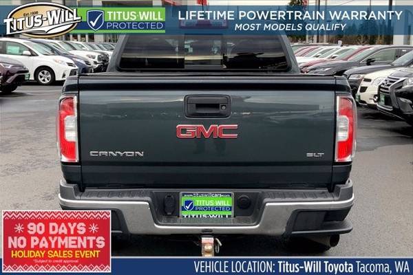 2017 GMC Canyon Diesel 4x4 Truck 4WD SLT Crew Cab - cars & trucks -... for sale in Tacoma, WA – photo 3