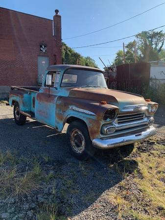 1959 Chevy 3800 patina barn find truck chevrolet western truck for sale in Pittsburgh, PA – photo 11