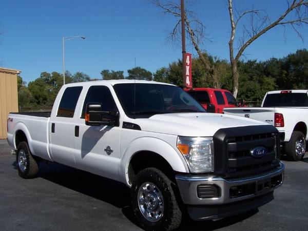 2014 FORD F-350 SD CREW CAB 4X4 LONG BED DIESEL TRUCK 1OWNER RUST FREE for sale in Joliet, IL – photo 2
