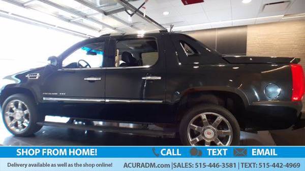 2011 Caddy Cadillac Escalade EXT Premium pickup Black - cars & for sale in Johnston, IA – photo 3
