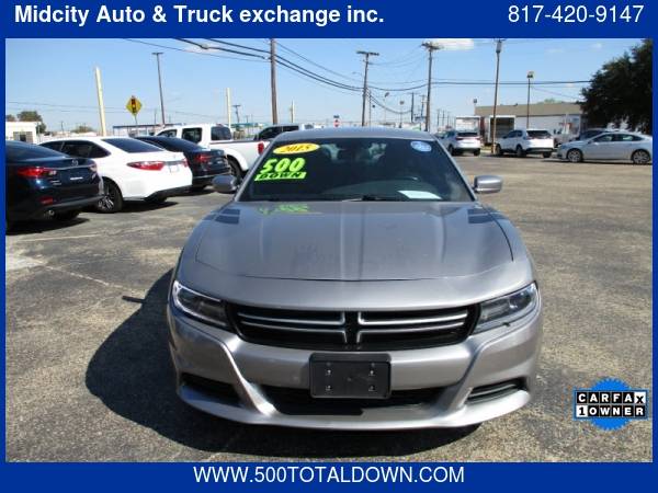 2015 Dodge Charger 4dr Sdn SE RWD *500 TOTAL DOWN* 500totaldown.com... for sale in Haltom City, TX – photo 11