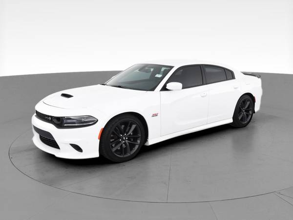 2019 Dodge Charger Scat Pack Sedan 4D sedan White - FINANCE ONLINE -... for sale in Indianapolis, IN – photo 3