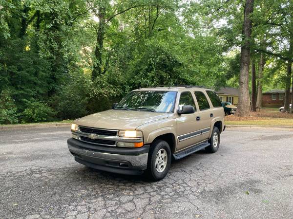 2005 Chevy Tahoe - V8 - Leather - Clean Title - - by for sale in Raleigh, NC – photo 2
