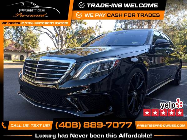 2015 Mercedes-Benz S 63 AMG ((**$145K ORIGINAL MSRP**)) FOR ONLY... for sale in Campbell, CA – photo 8
