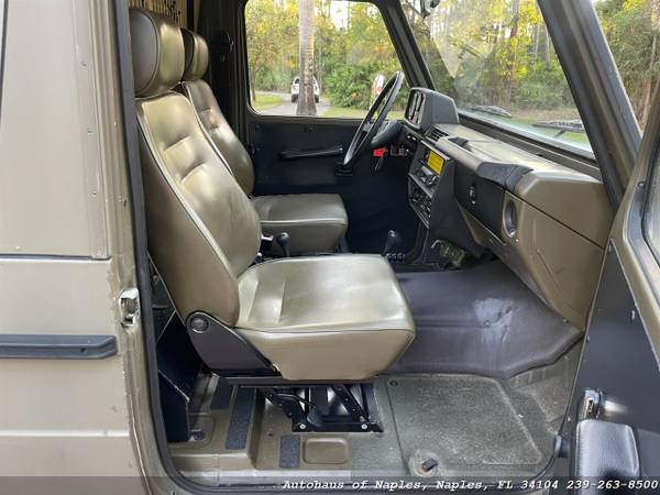 1989 Mercedes-Benz 230GE Puch G-Class HARD TOP! Swiss Army G-Wagon for sale in Naples, FL – photo 17