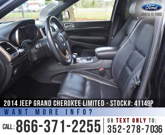 2014 Jeep Grand Cherokee Limited Backup Camera - Leather for sale in Alachua, GA – photo 11