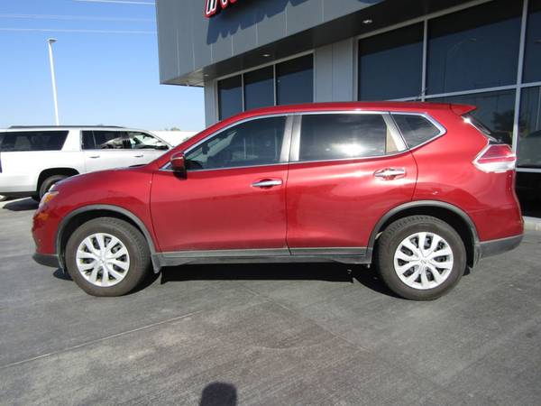 2015 *Nissan* *Rogue* *AWD 4dr S* Cayenne Red for sale in Omaha, NE – photo 4
