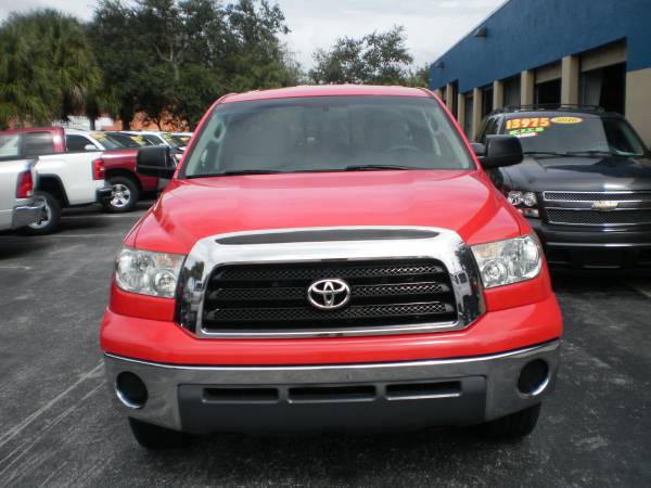 2007 TOYOTA TUNDRA DOUBLE CAB 4X4 SR5 low miles - - by for sale in s ftmyers, FL – photo 2