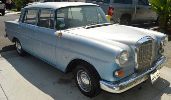 1962 MERCEDES BENZ 190C $2800 OBO - cars & trucks - by owner -... for sale in Capistrano Beach, CA – photo 3