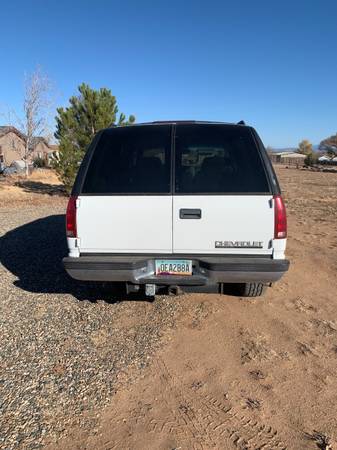 1999 Chevy Tahoe - cars & trucks - by owner - vehicle automotive sale for sale in CHINO VALLEY, AZ – photo 3