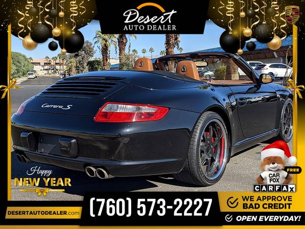 2007 Porsche 911 Carrera S Convertible at OUTRAGEOUS SAVINGS! - cars... for sale in Palm Desert , CA – photo 3
