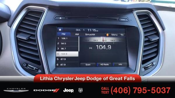 2017 Hyundai Santa Fe SE Ultimate 3.3L Auto AWD for sale in Great Falls, MT – photo 23