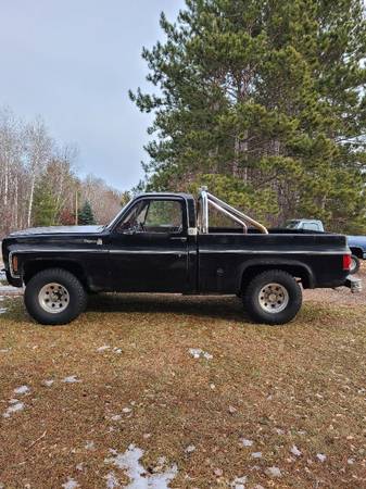 1975 Chev 4X4 Short bed 1/2 ton - cars & trucks - by owner - vehicle... for sale in Princeton, MN – photo 2