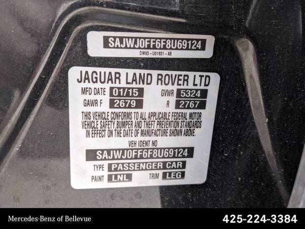 2015 Jaguar XF V6 Sport AWD All Wheel Drive SKU:F8U69124 - cars &... for sale in Bellevue, OR – photo 15