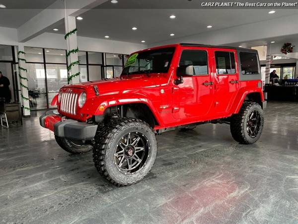 2016 Jeep Wrangler 4x4 Unlimited Sahara BRAND NEW LIFT WHEELS TIRES... for sale in Gladstone, OR – photo 7