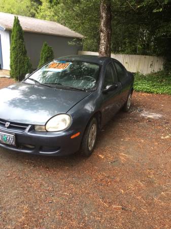 2002 DODGE NEON for sale in North Bend, OR – photo 2