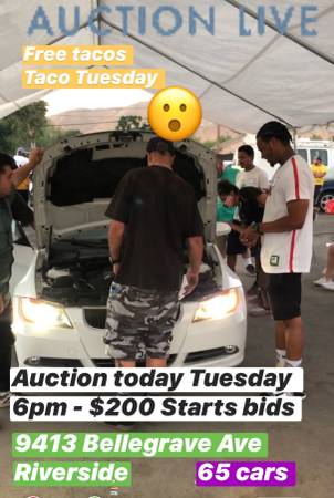 Auction TODAY Tuesday 6pm(75 vehicles)No license needed/Bids start... for sale in Riverside, CA – photo 4