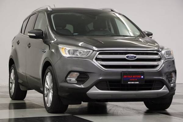 SPORTY Gray ESCAPE 2017 Ford Titanium SUV HEATED LEATHER for sale in Clinton, AR – photo 20