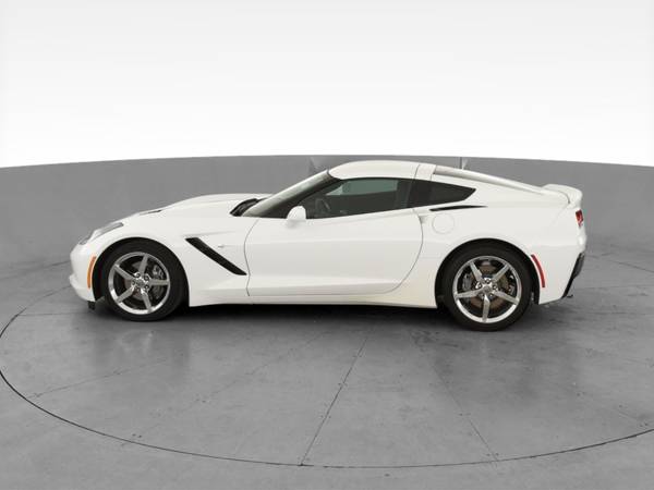 2014 Chevy Chevrolet Corvette Stingray Coupe 2D coupe White -... for sale in Fort Myers, FL – photo 5