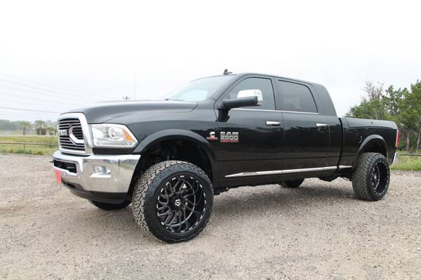 2016 RAM 2500 LIMITED MEGA CAB 4X4 - LOADED- BLK ON BLK- NEW 22s +... for sale in Liberty Hill, AR – photo 3