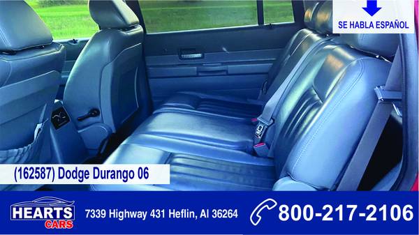 Dodge Durango 06 Hemi - cars & trucks - by dealer - vehicle... for sale in Heflin, AL – photo 6