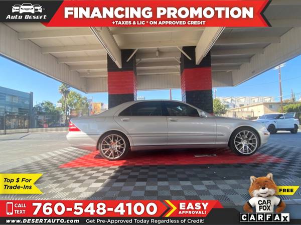 2001 Mercedes-Benz S500 Only $199/mo! Easy Financing! - cars &... for sale in Palm Desert , CA – photo 7