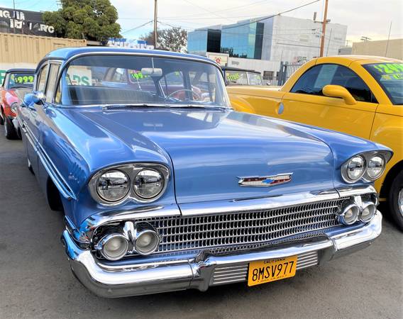 1958 Chevy Biscayne Sedan - cars & trucks - by dealer - vehicle... for sale in Los Angeles, CA – photo 3