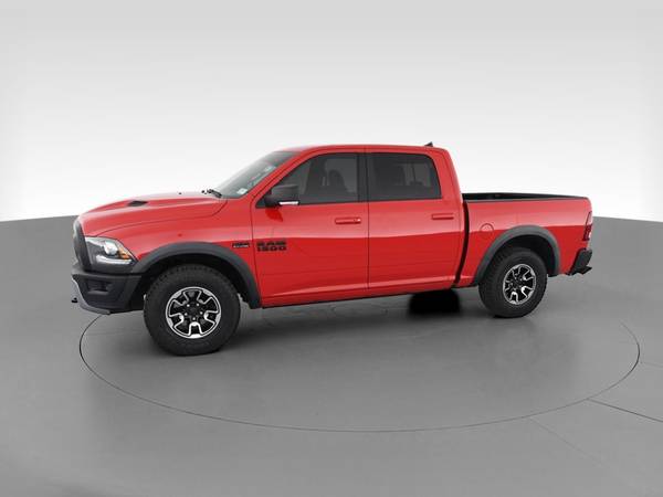 2017 Ram 1500 Crew Cab Rebel Pickup 4D 5 1/2 ft pickup Red - FINANCE... for sale in Youngstown, OH – photo 4