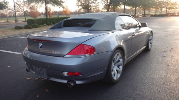 2005 Bmw 645CI Convertible Sport Coupe With 70K Miles - cars &... for sale in Springdale, AR – photo 4