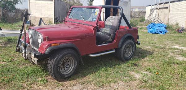 1985 CJ7 Jeep, Blown engine for sale in Corpus Christi, TX