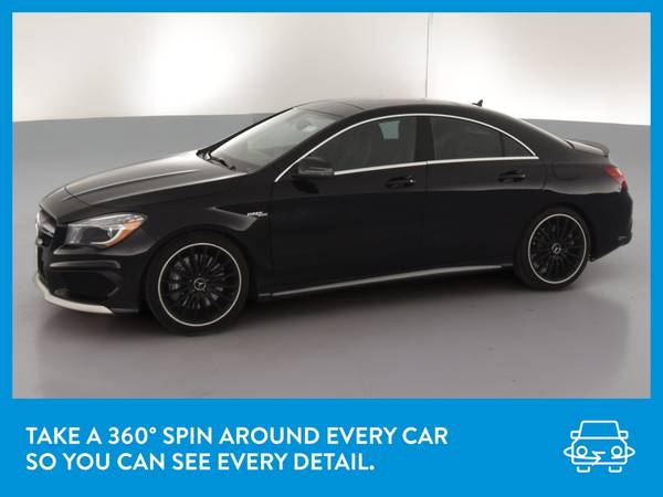 2014 Mercedes-Benz CLA-Class CLA 45 AMG 4MATIC Coupe 4D coupe Black for sale in Ronkonkoma, NY – photo 3