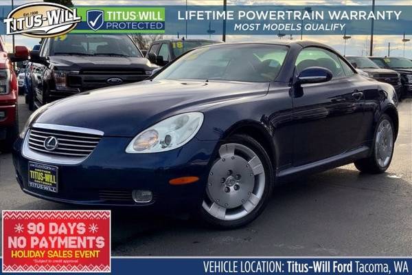 2002 Lexus SC 430 430 Convertible - cars & trucks - by dealer -... for sale in Tacoma, WA – photo 13