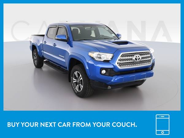 2017 Toyota Tacoma Double Cab TRD Sport Pickup 4D 6 ft pickup Blue for sale in Jackson, MI – photo 12