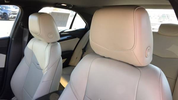 2018 Caddy Cadillac ATS Sedan Premium Luxury RWD sedan White - cars for sale in Reno, NV – photo 23
