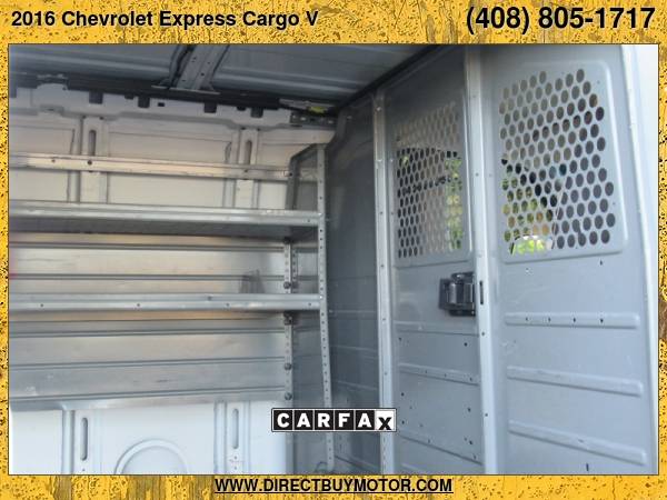2016 Chevrolet Express Cargo Van RWD 2500 135 - - by for sale in San Jose, CA – photo 8