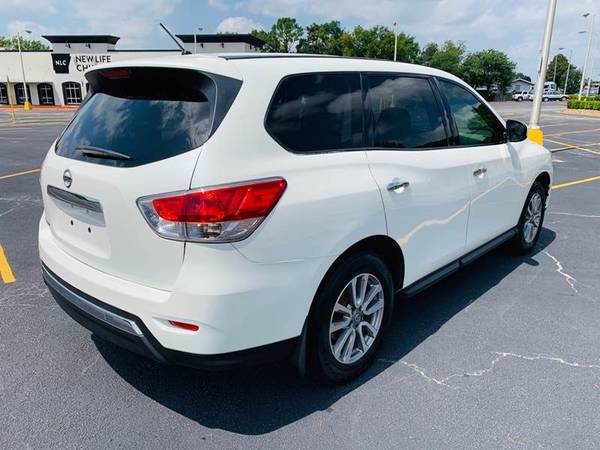2015 Nissan Pathfinder S 4dr SUV suv White for sale in Fayetteville, AR – photo 7