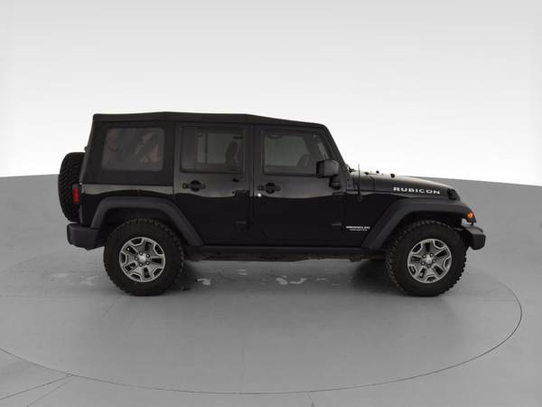 2015 Jeep Wrangler Unlimited Rubicon Sport Utility 4D suv Black - -... for sale in Wayzata, MN – photo 13