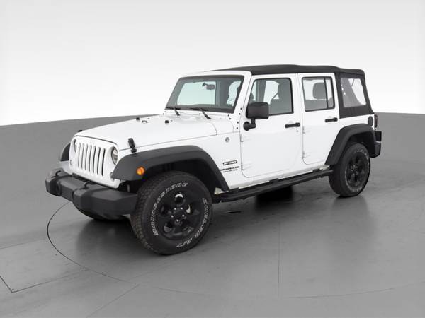 2017 Jeep Wrangler Unlimited Sport SUV 4D suv White - FINANCE ONLINE... for sale in Lexington, KY – photo 3