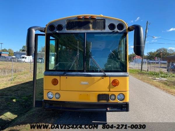 2004 THOMAS Bus Pusher Style Flat Nose Cab Over With Caterpillar -... for sale in Richmond , VA – photo 2