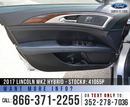 2017 Lincoln MKZ Hybrid Select Touchscreen, SYNC, Remote Start for sale in Alachua, AL – photo 10
