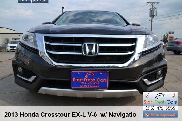 4WD*2013 HONDA CROSSTOUR EX-L V-6 W/ NAVIGATION - cars & trucks - by... for sale in Syracuse, NY – photo 8
