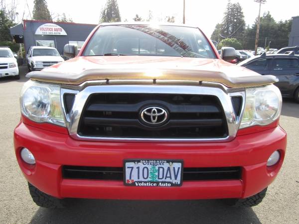 2007 Toyota Tacoma 4X4 Access V6 BRIGHT RED 164K SUPER SHARP MUST for sale in Milwaukie, OR – photo 4