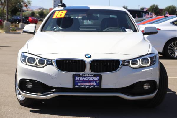 2018 BMW 4 Series 430i Convertible White for sale in Pleasanton, CA – photo 3