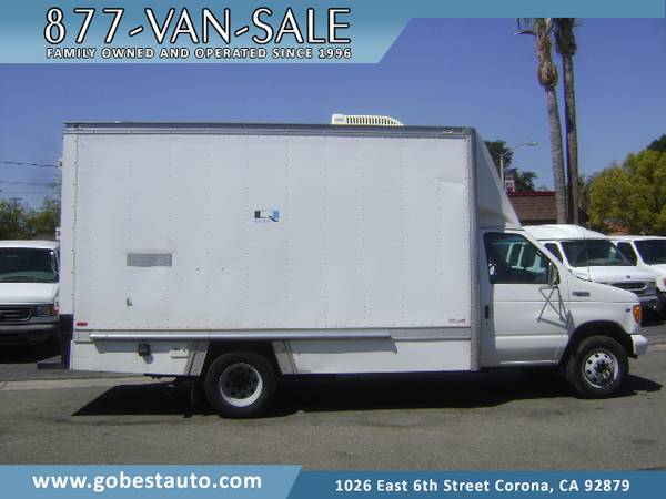 Ford E450 14 Box Truck 1 Owner Ex-City Cargo Moving Van Dually for sale in Corona, CA – photo 2