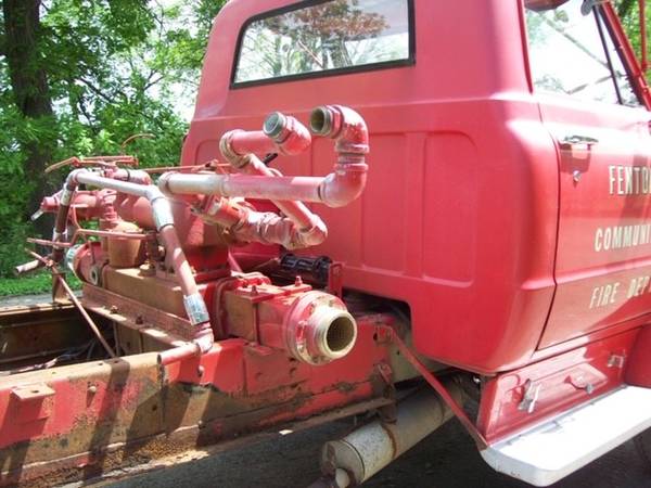 1968 Chevrolet Chevy C50 Truck Former Fire Truck for sale in Wellman, IA – photo 7