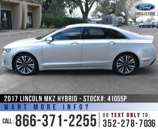 2017 Lincoln MKZ Hybrid Select Remote Start - Bluetooth for sale in Alachua, GA – photo 4
