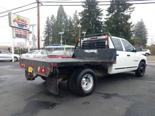 2000 Dodge Ram 3500 Quad Cab Big Horn Package Manual Diesel Flat Bed... for sale in Springfield, OR – photo 5